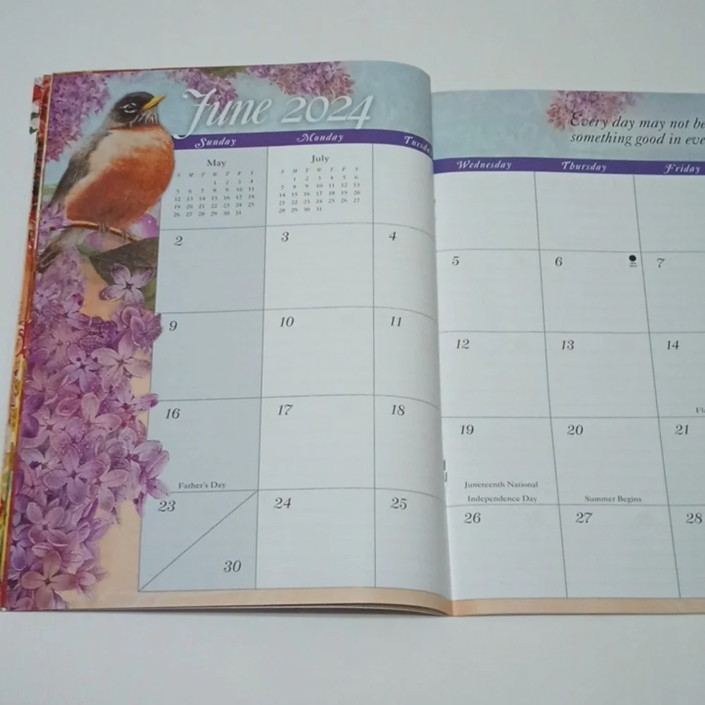 2/$20 2024 Monthly Planner Thoughts & Inspirations Boys Town